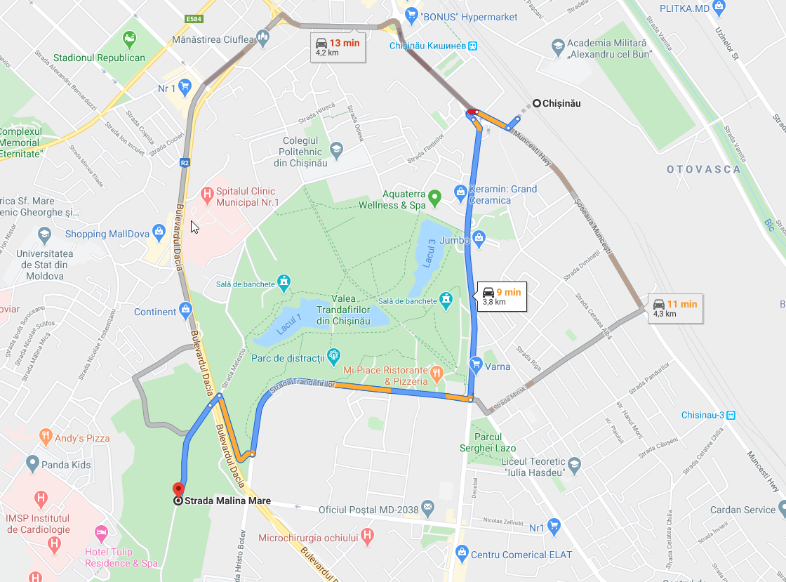 Как добраться в Виллу Карчевского