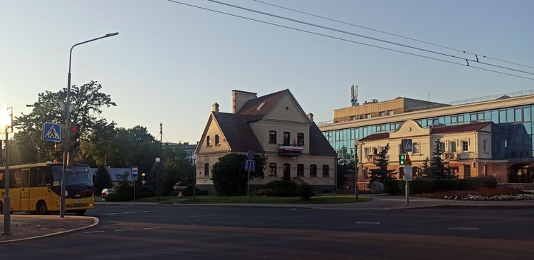Улица 17 Сентября в Гродно. Фото Кристина Бондар.